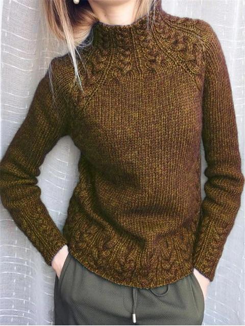 🔥Women's Autumn and Winter Cashmere Comfort Pullover