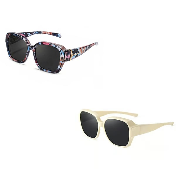 🎉Buy 1, Get 1 Free😎New trendy 2026 round cat-eye sunglasses—polarized with UV400 protection🕶️