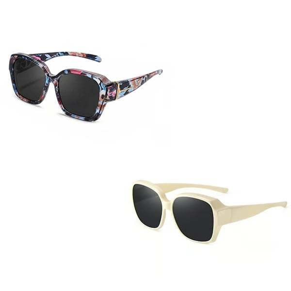 🎉Buy 1, Get 1 Free😎New trendy 2026 round cat-eye sunglasses—polarized with UV400 protection🕶️