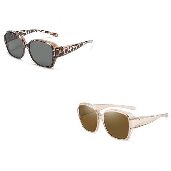 🎉Buy 1, Get 1 Free😎New trendy 2026 round cat-eye sunglasses—polarized with UV400 protection🕶️