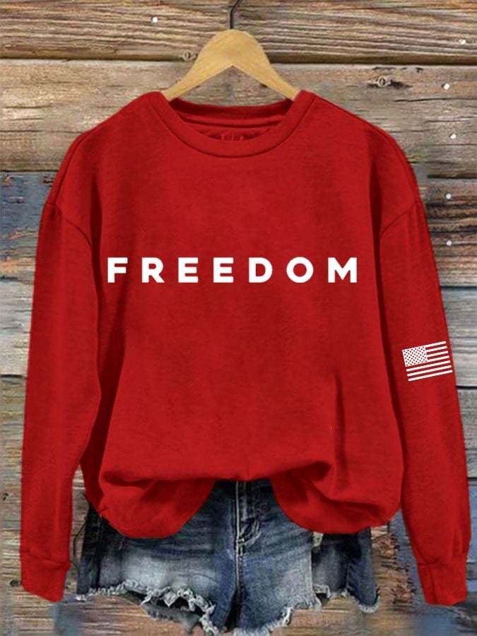 🔥🗽Women's Hot Casual Printed Sweatshirt