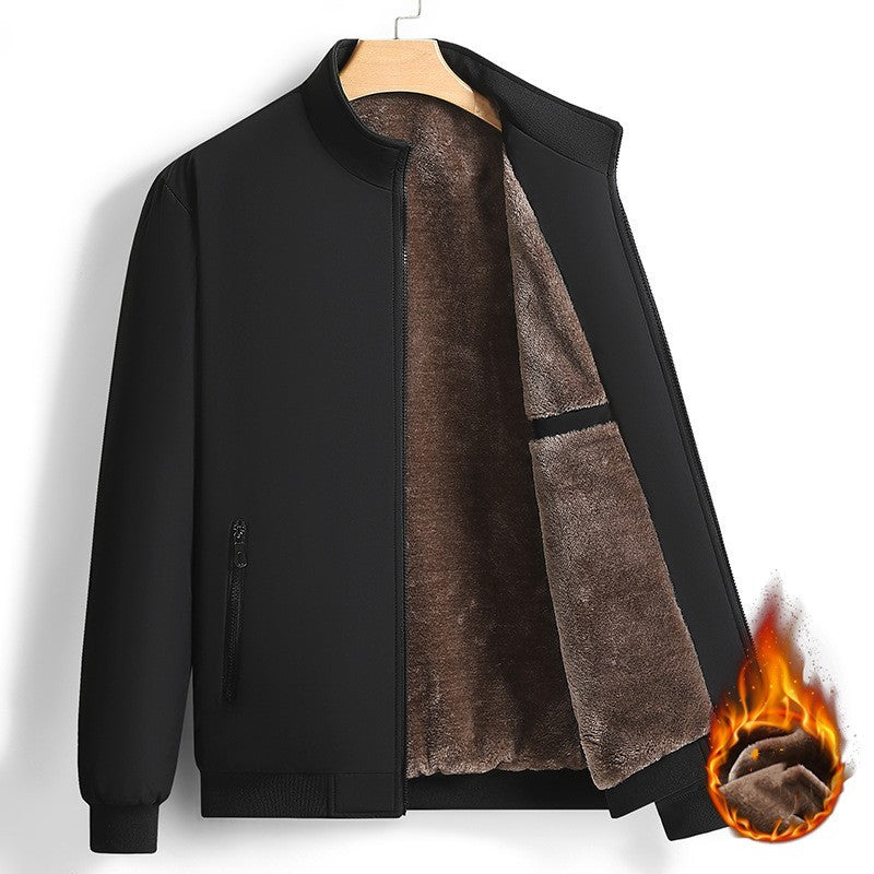 🔥Jacket Winter Fleece-lined Thickened Men's Clothing