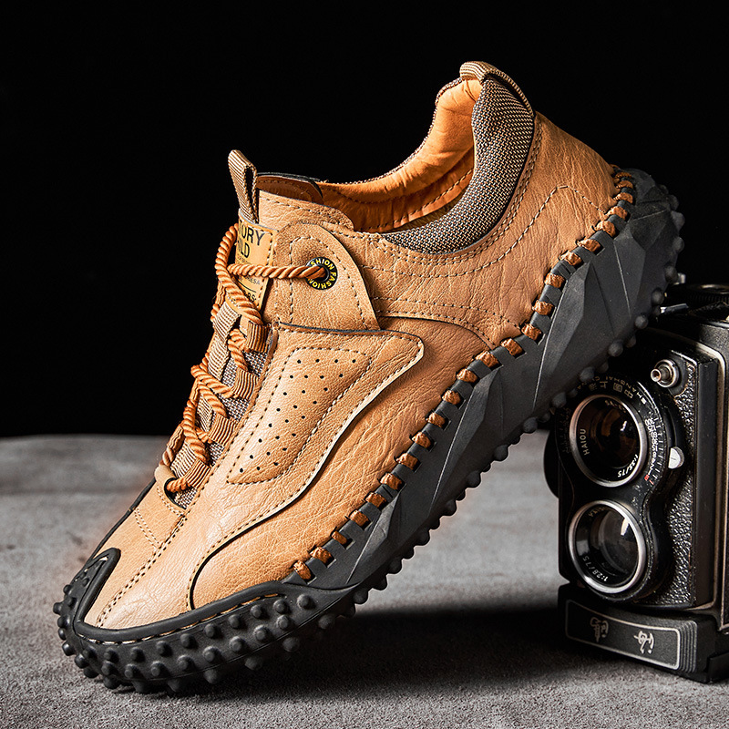 Behavory™ Eco-Friendly Leather Handcrafted Orthopedic Shoes