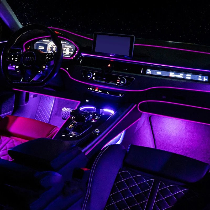 🚗🔥Multi-Color (App Controlled) Ambient Lights