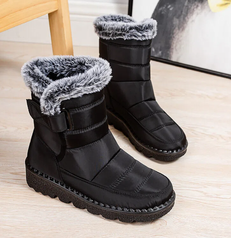 🔥Winter Warm-Waterproof Women's Boots with Velcro Closure
