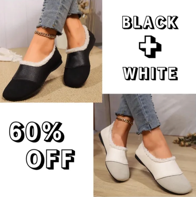 🔥Last Day Promotion 70% OFF 🔥 - Warm and luxurious winter leather shoes for women