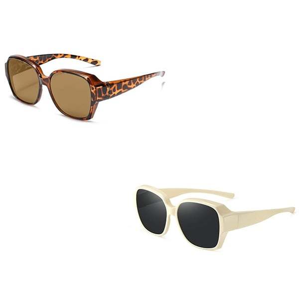 🎉Buy 1, Get 1 Free😎New trendy 2026 round cat-eye sunglasses—polarized with UV400 protection🕶️