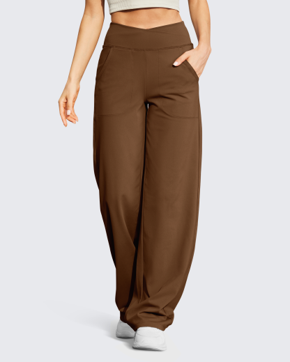 🔥Wide Leg High-Waist Casual Pants 31