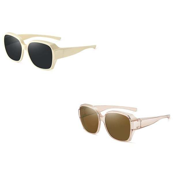 🎉Buy 1, Get 1 Free😎New trendy 2026 round cat-eye sunglasses—polarized with UV400 protection🕶️