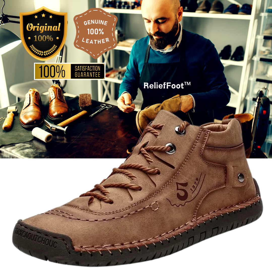 ⏰Promotion - 70% OFF🔥Soft Leather Vintage Orthotic Shoes for Men