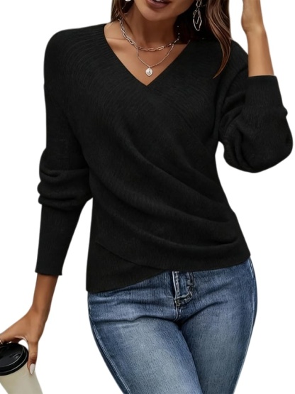🔥Elegant Women's Casual Knit Sweater - suitable for Spring and Autumn Wear