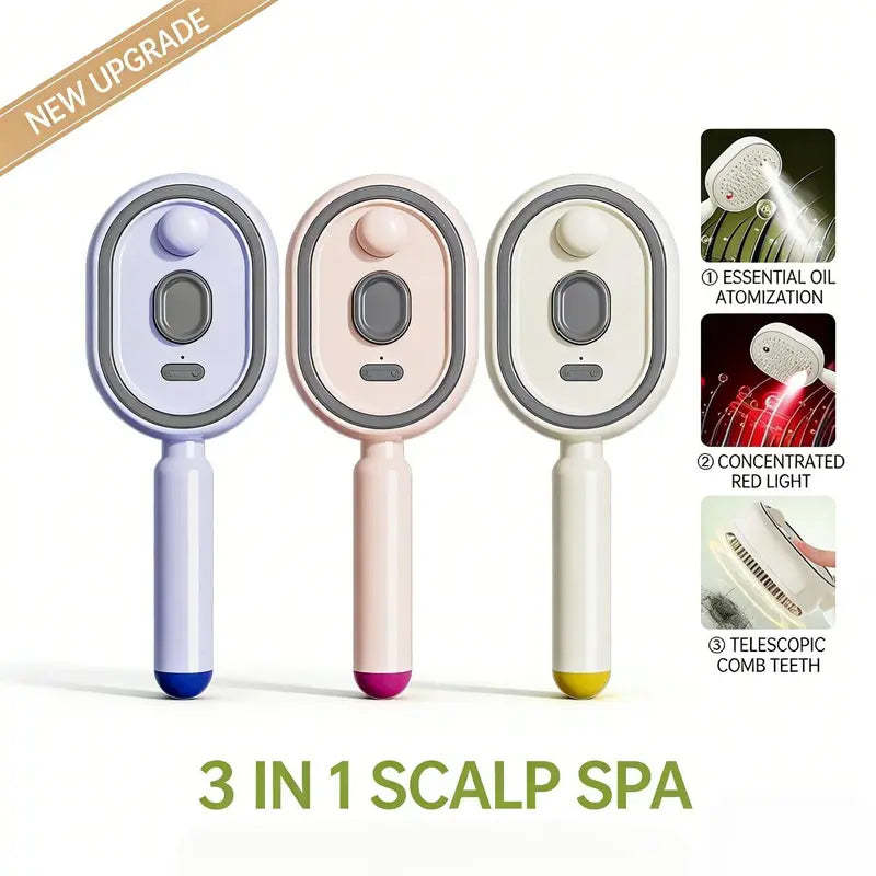 🔥LAST DAY SALE 49% OFF-🔥Electric Spray Air Cushion Massage Comb