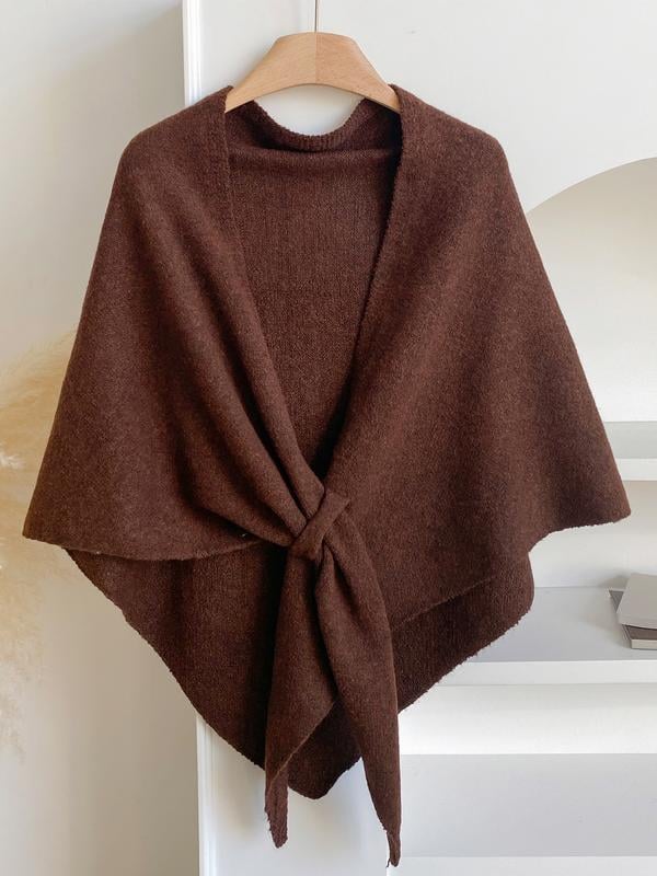 🔥🧥🎁Last Day 🔥Women's Solid Color Shawl for All Seasons