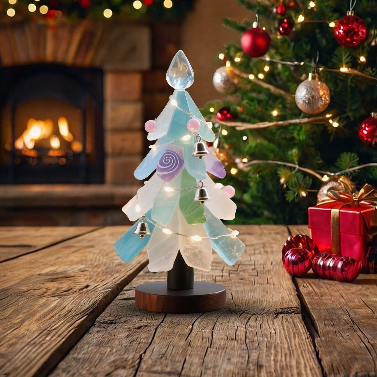 🌊Sea Glass Christmas tree