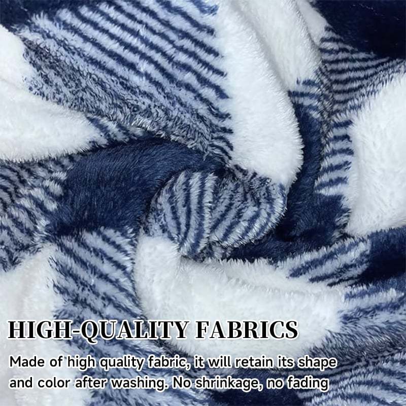 🔥Hot Sale 49% OFF🍂Casual Plaid Pullover – Drop Shoulder Half-Zip Top for Women👩