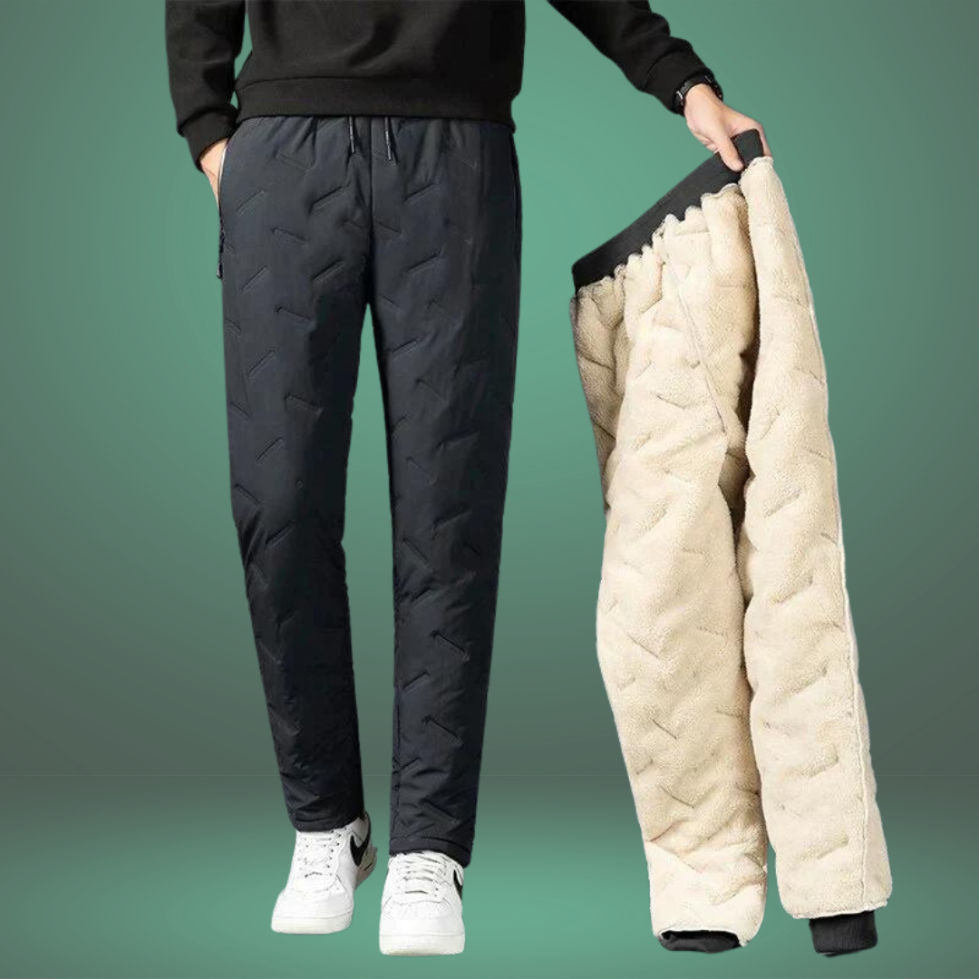 🔥Men's Winter Lambskin Snow Pants