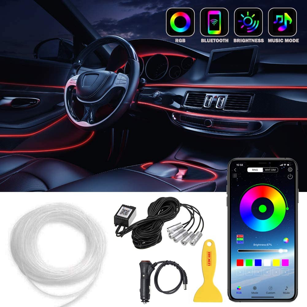 🚗🔥Multi-Color (App Controlled) Ambient Lights