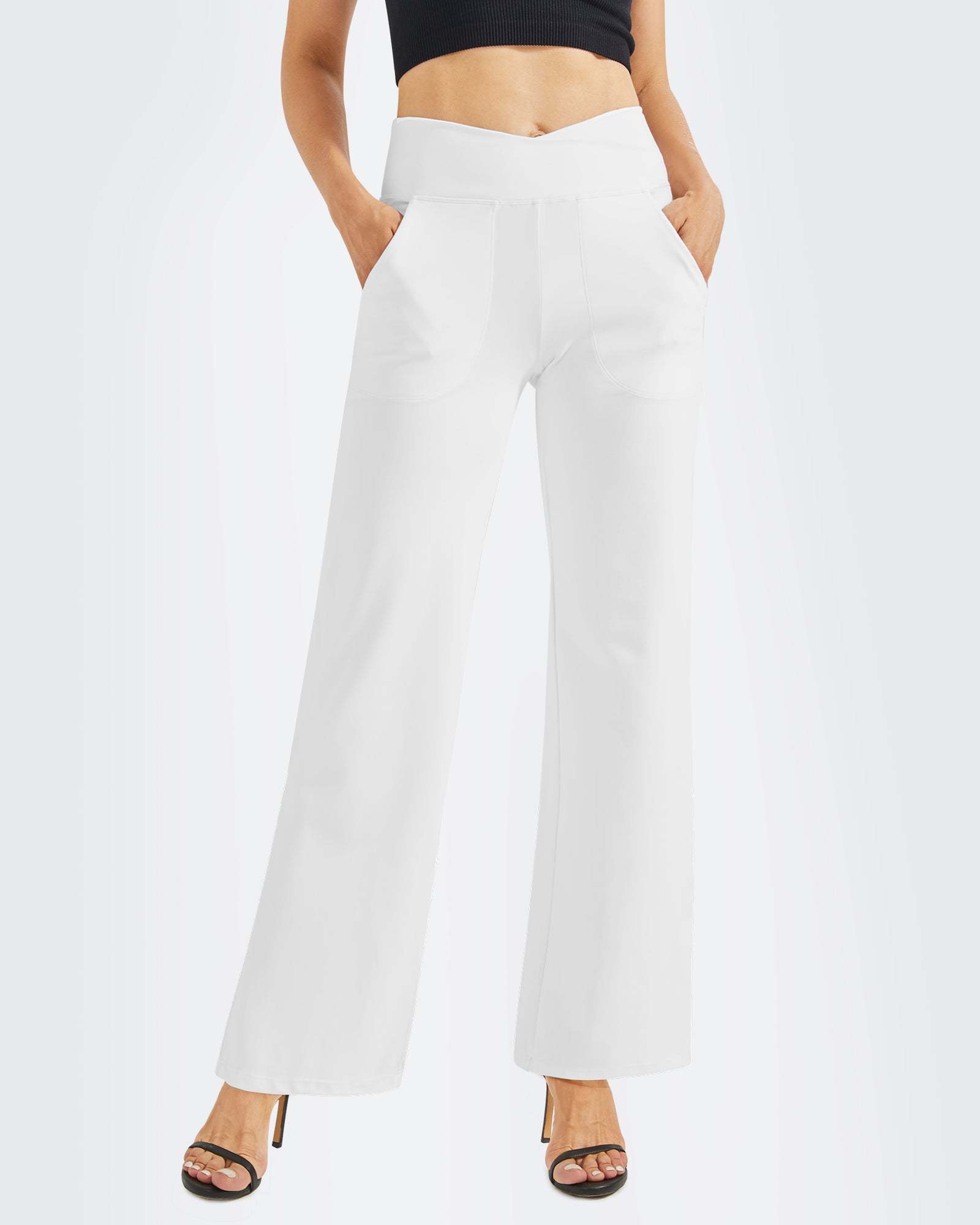 🔥Wide Leg High-Waist Casual Pants 31