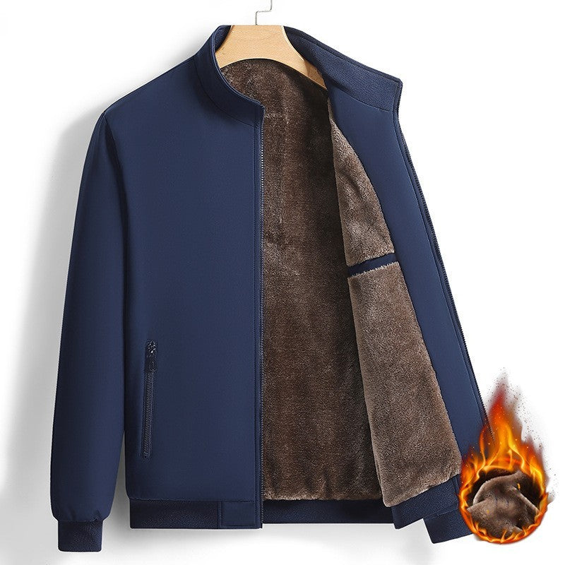 🔥Jacket Winter Fleece-lined Thickened Men's Clothing