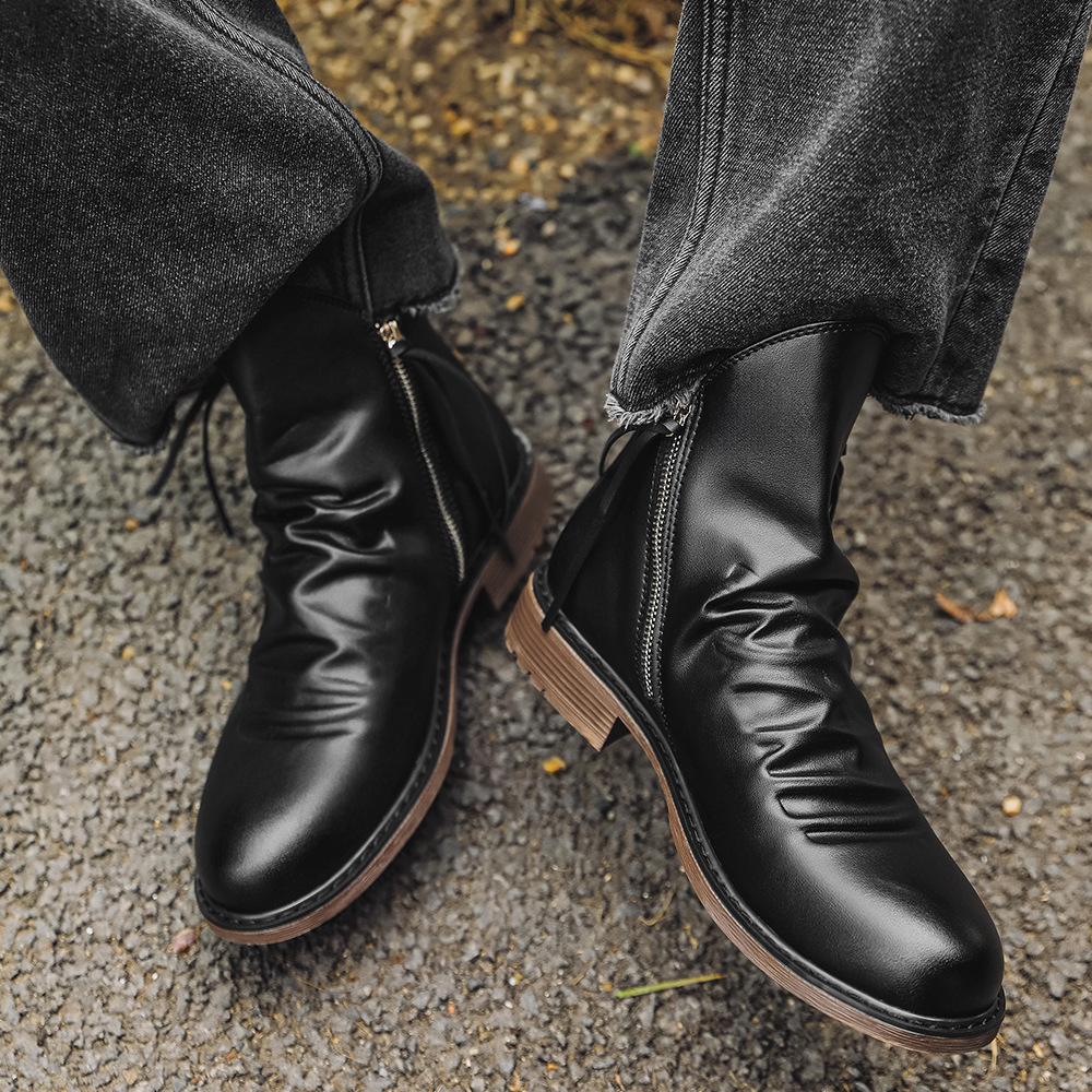 Bristol's Handmade Classic Staple | Leather Chelsea Boots
