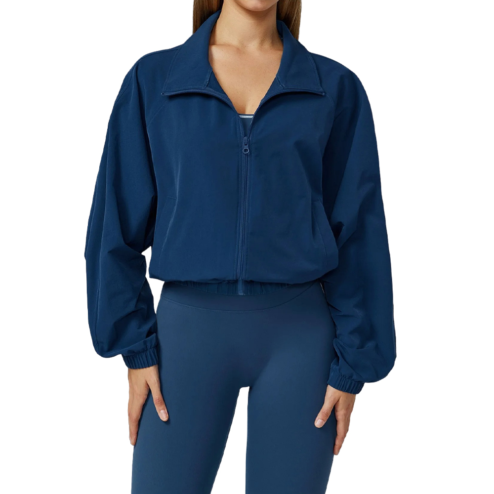 🔥2025 NEWS Women's Sports Jacket Hooded Long Sleeve Zipper Quick Dry Nylon Spandex Blend Yoga Running Outdoor Activities