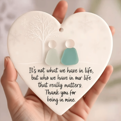 🌊"Good Friends Are Like Seaglass" Keepsake Gift