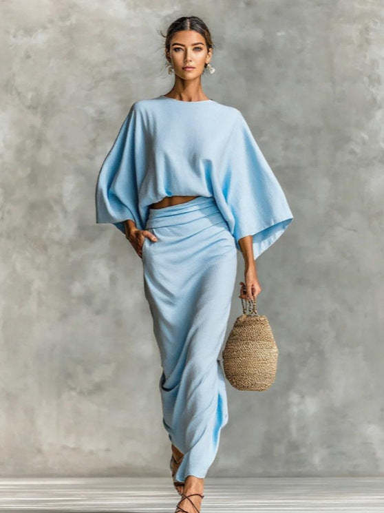 Camille Travail™ | High-Waisted Skirt Suit Set