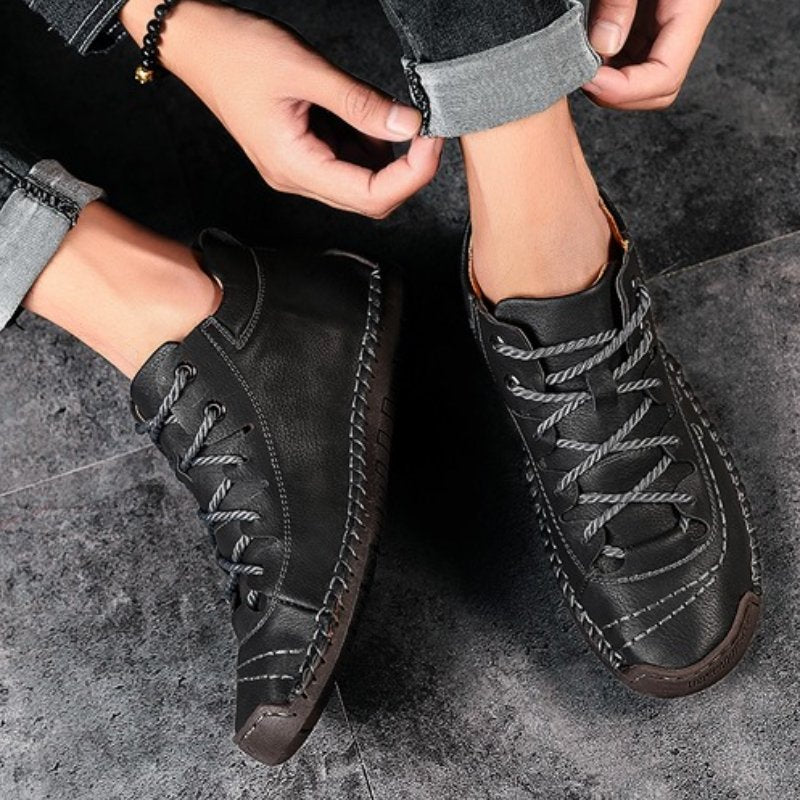 ⏰Promotion - 70% OFF🔥Soft Leather Vintage Orthotic Shoes for Men