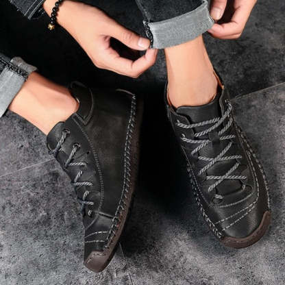⏰Promotion - 70% OFF🔥Soft Leather Vintage Orthotic Shoes for Men