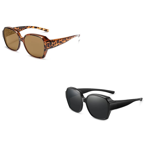 🎉Buy 1, Get 1 Free😎New trendy 2026 round cat-eye sunglasses—polarized with UV400 protection🕶️