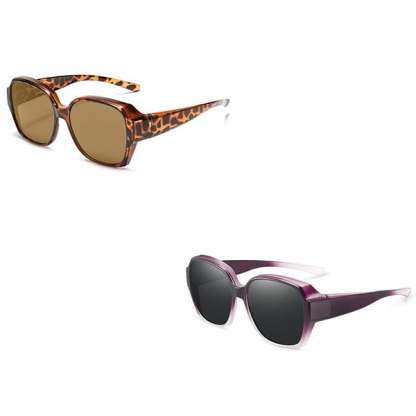 🎉Buy 1, Get 1 Free😎New trendy 2026 round cat-eye sunglasses—polarized with UV400 protection🕶️