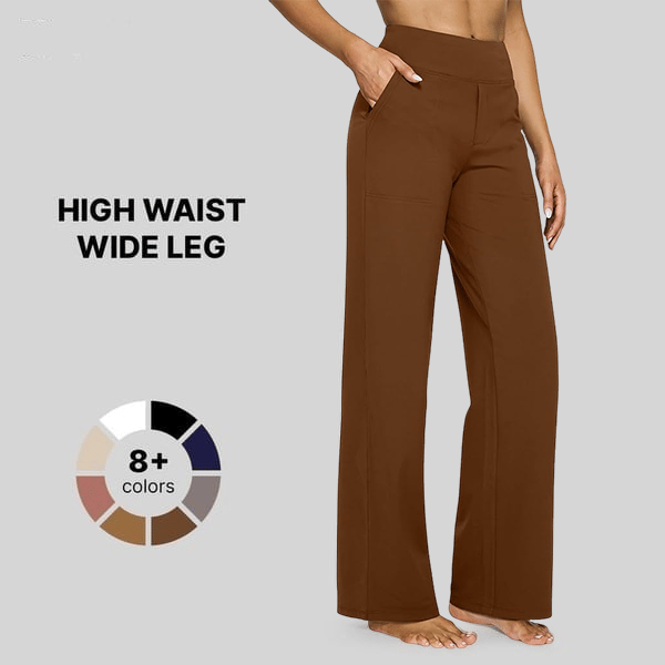 🔥Loose High-Waist Business Casual Pants Yoga Pants