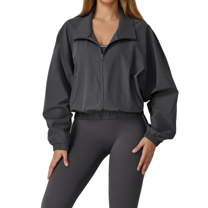 🔥2025 NEWS Women's Sports Jacket Hooded Long Sleeve Zipper Quick Dry Nylon Spandex Blend Yoga Running Outdoor Activities