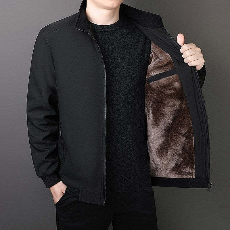 🔥Jacket Winter Fleece-lined Thickened Men's Clothing