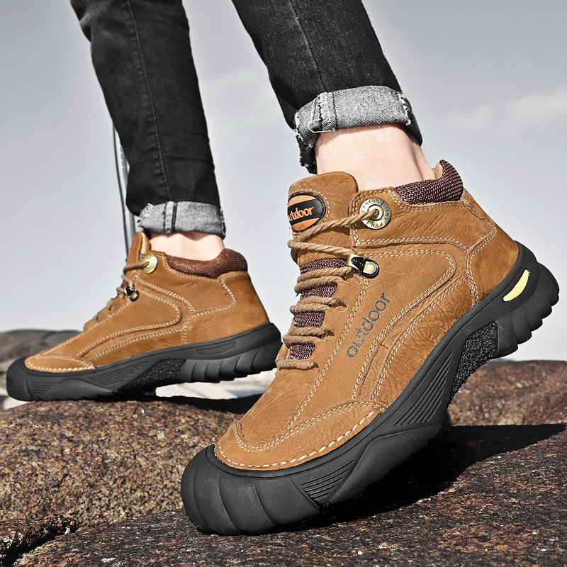 Behavory™⏰Promotion - 70% OFF🔥 Explorer: Premium Handmade Leather Boots for Men