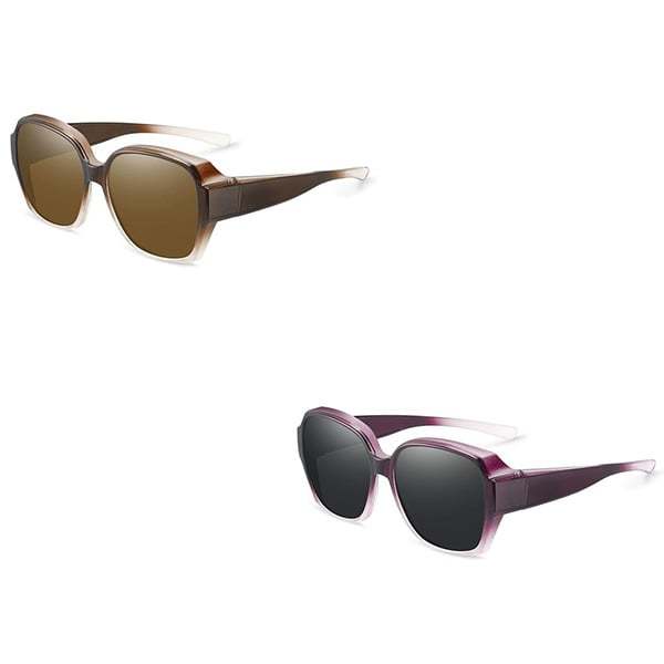 🎉Buy 1, Get 1 Free😎New trendy 2026 round cat-eye sunglasses—polarized with UV400 protection🕶️
