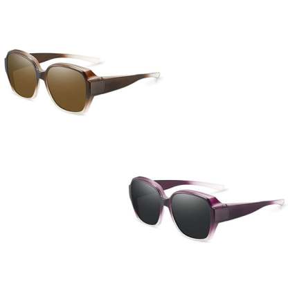 🎉Buy 1, Get 1 Free😎New trendy 2026 round cat-eye sunglasses—polarized with UV400 protection🕶️