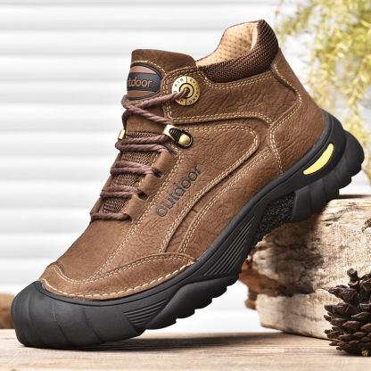 Behavory™⏰Promotion - 70% OFF🔥 Explorer: Premium Handmade Leather Boots for Men