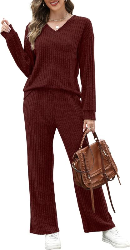 🔥Fall Outfits for Women 2025 Vacation Matching Sweater Lounge Sets (S-2XL)