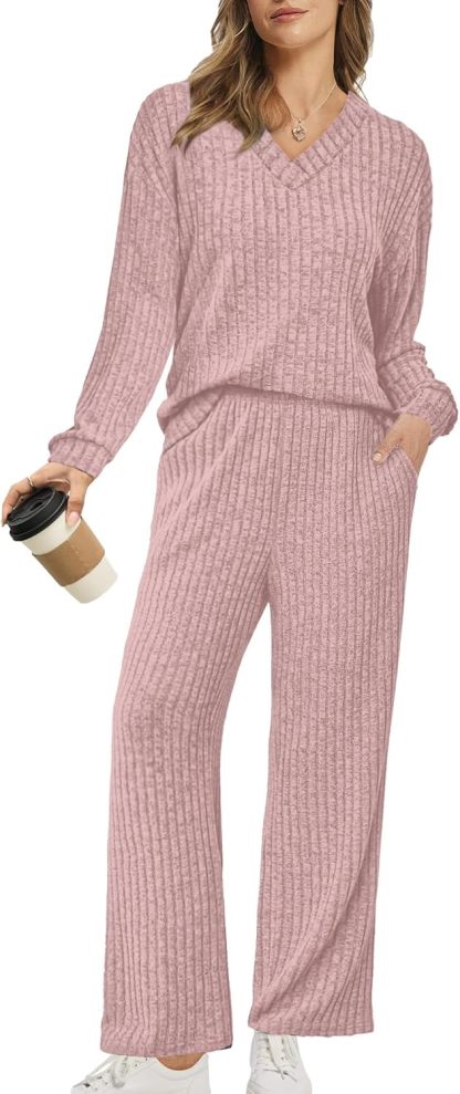 🔥Fall Outfits for Women 2025 Vacation Matching Sweater Lounge Sets (S-2XL)