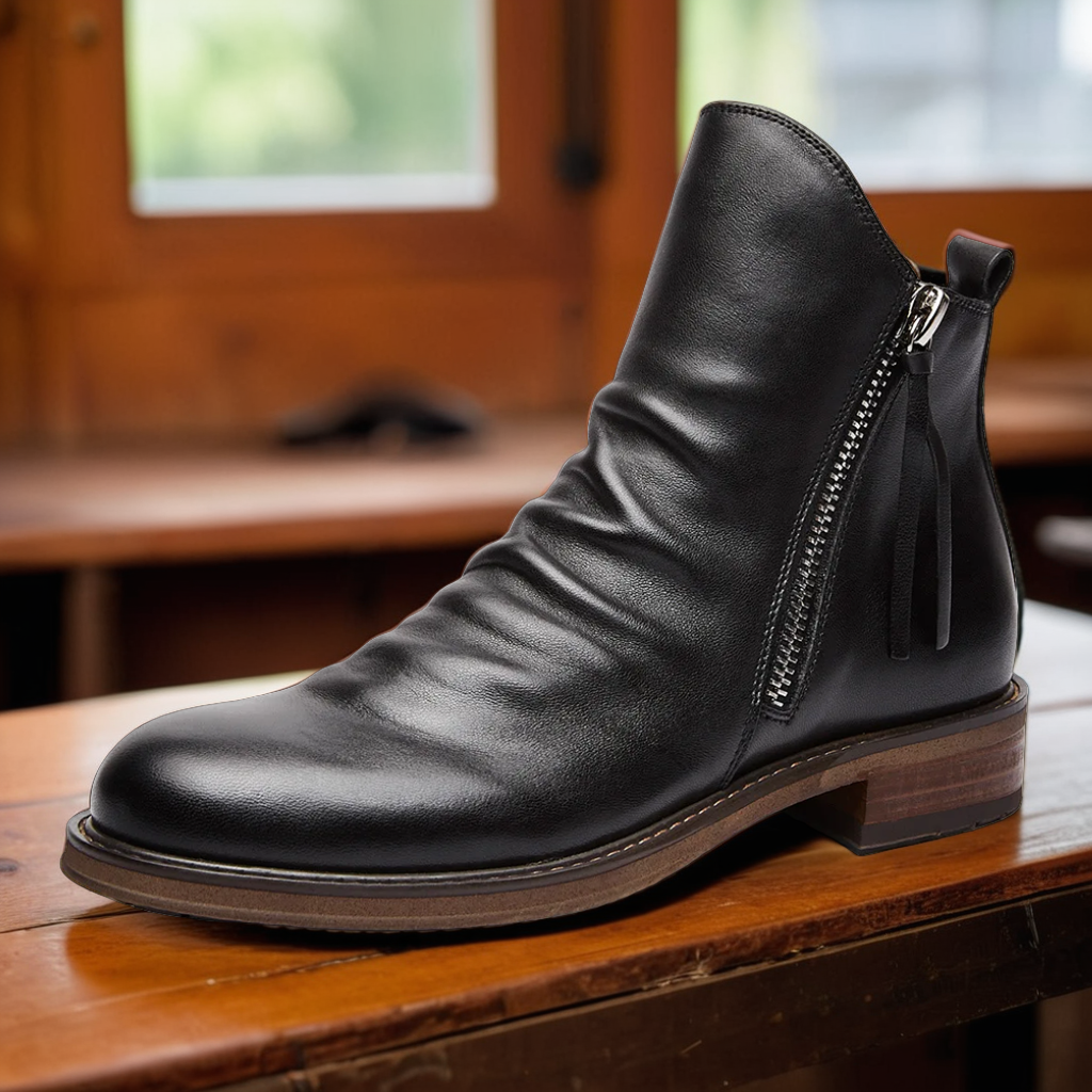 Bristol's Handmade Classic Staple | Leather Chelsea Boots