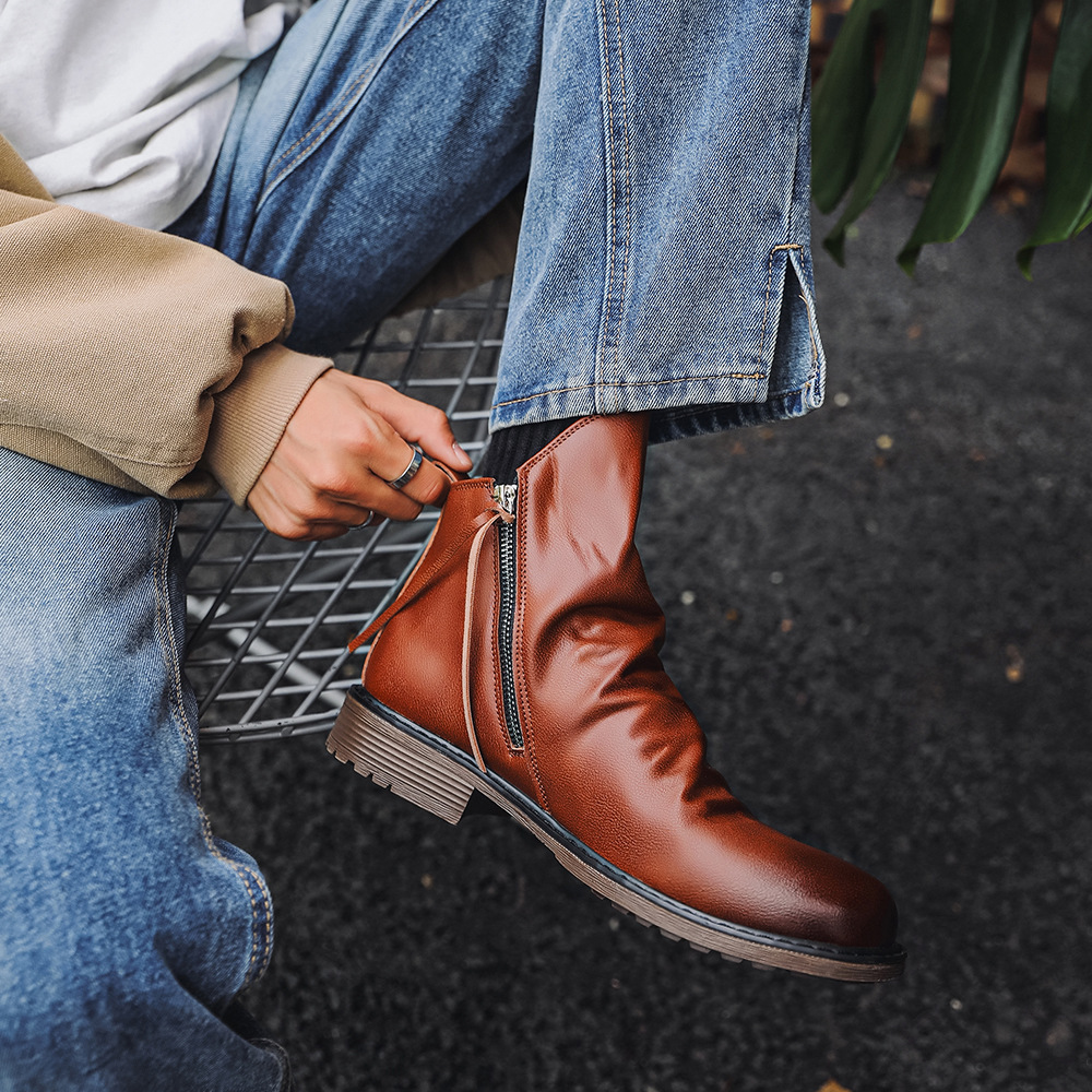 Bristol's Handmade Classic Staple | Leather Chelsea Boots