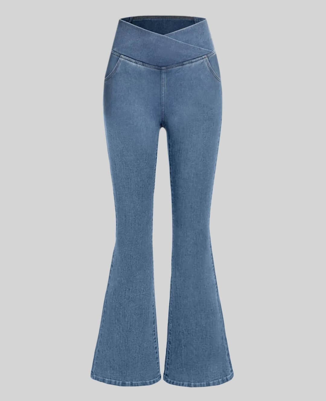 🔥Stretchy Jeans High Waisted Crossover