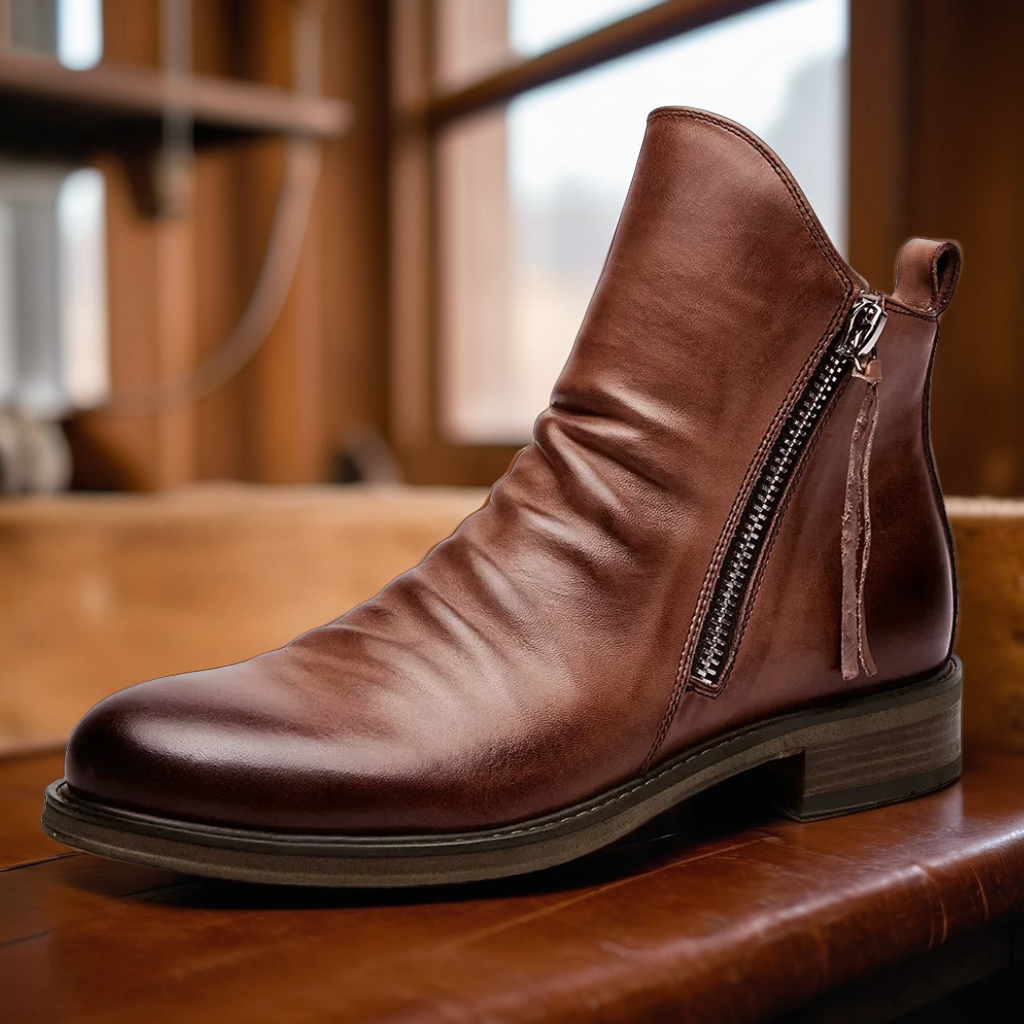 Bristol's Handmade Classic Staple | Leather Chelsea Boots