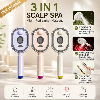 🔥LAST DAY SALE 49% OFF-🔥Electric Spray Air Cushion Massage Comb