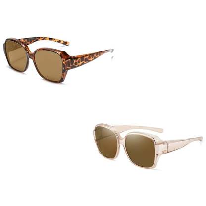 🎉Buy 1, Get 1 Free😎New trendy 2026 round cat-eye sunglasses—polarized with UV400 protection🕶️