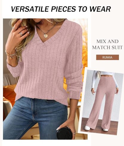 🔥Fall Outfits for Women 2025 Vacation Matching Sweater Lounge Sets (S-2XL)