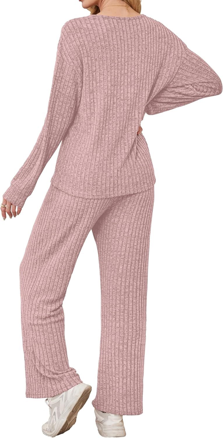 🔥Fall Outfits for Women 2025 Vacation Matching Sweater Lounge Sets (S-2XL)