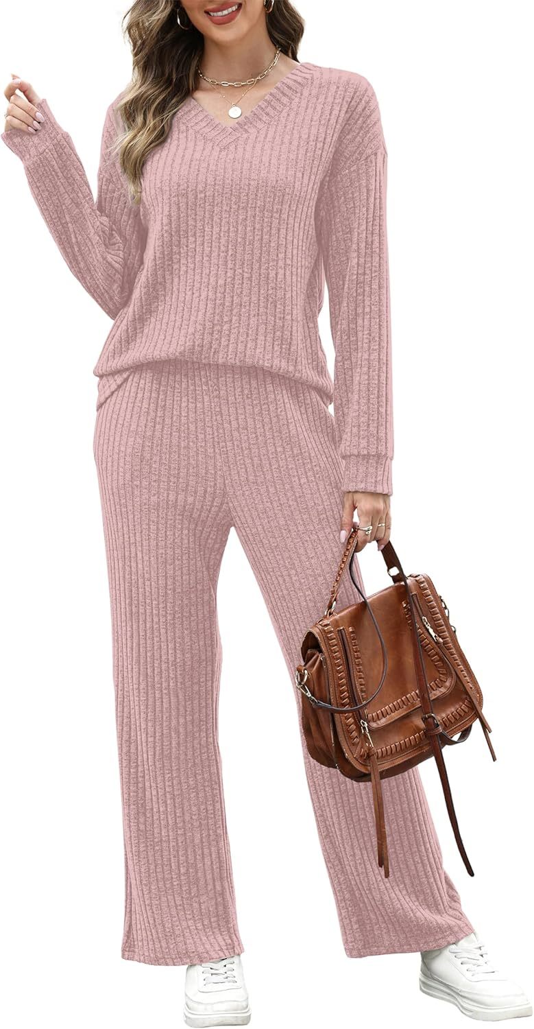 🔥Fall Outfits for Women 2025 Vacation Matching Sweater Lounge Sets (S-2XL)