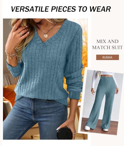 🔥Fall Outfits for Women 2025 Vacation Matching Sweater Lounge Sets (S-2XL)